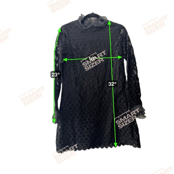 Lulus Lace Long Sleeved Dress Size Small - Picture 3 of 6